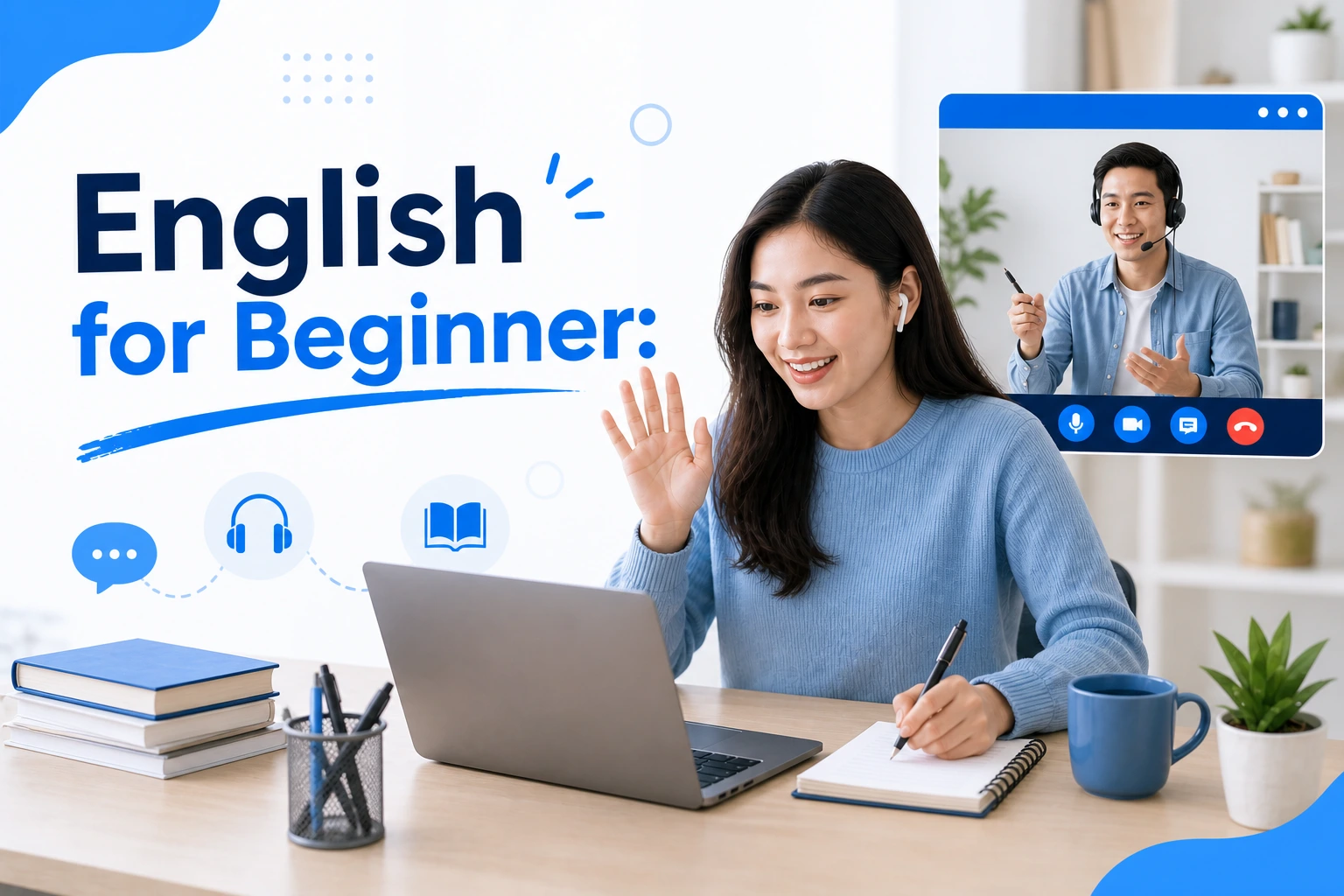 English for Beginner: Kuasai Bahasa Inggris dari Mana Saja